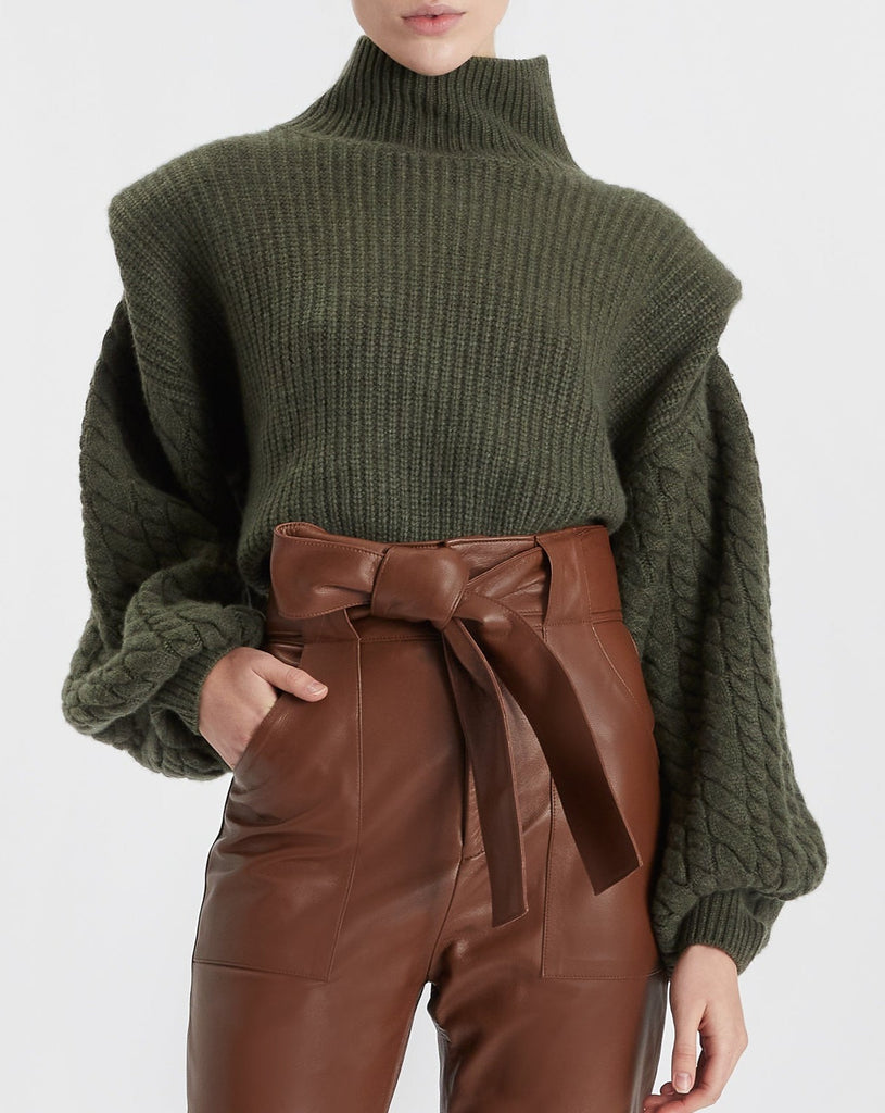 Khaki 2025 cashmere jumper