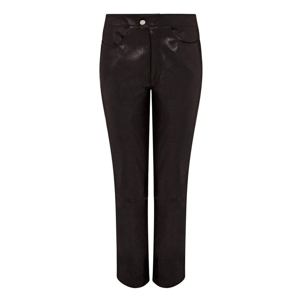 Petite Leather Trousers – SKIIM Paris