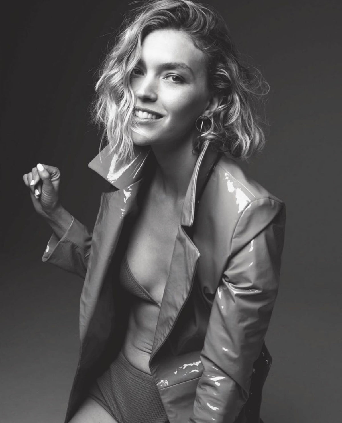 Arizone Muse in our KARL Trench for Style Mag Italia