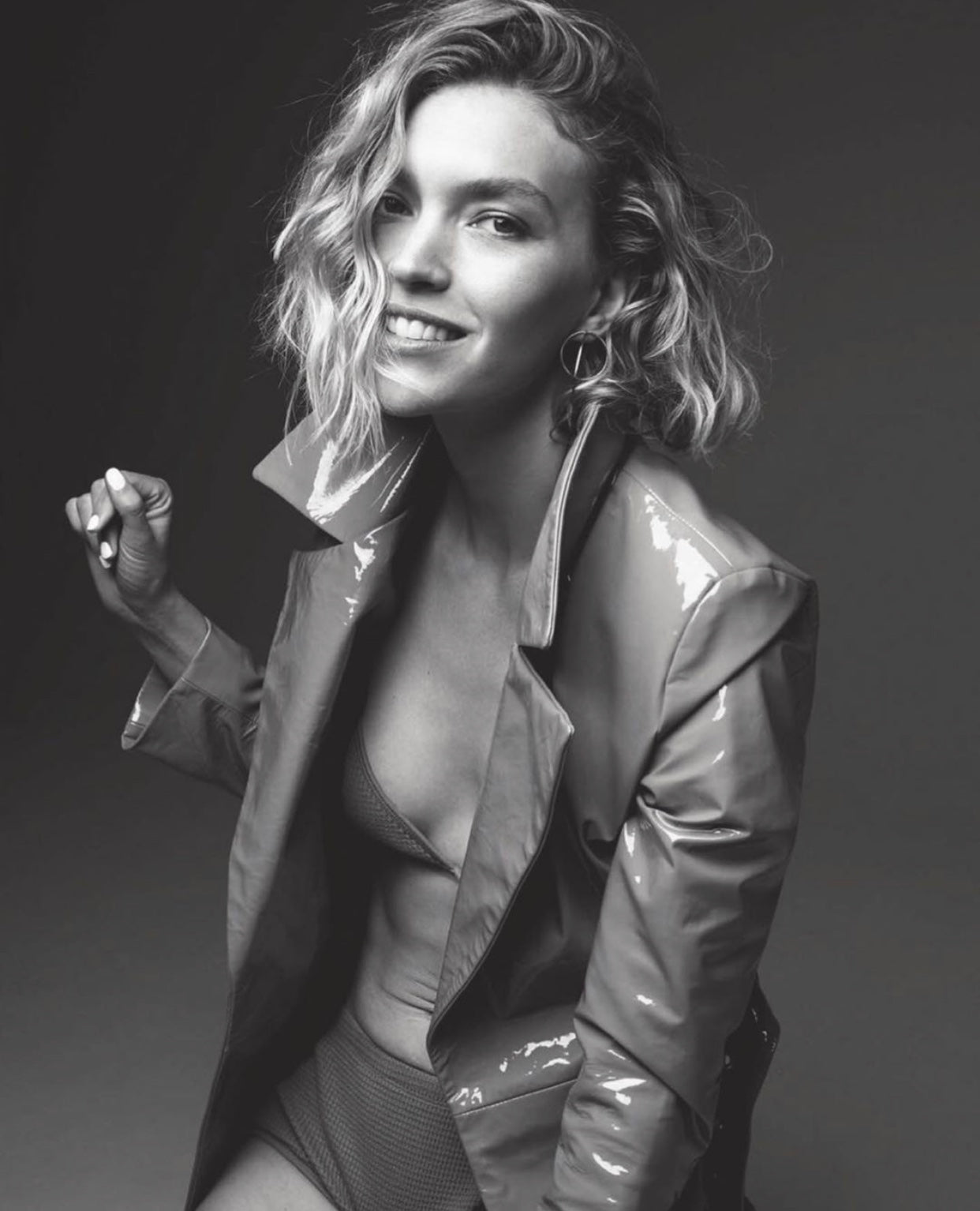 Arizone Muse in our KARL Trench for Style Mag Italia