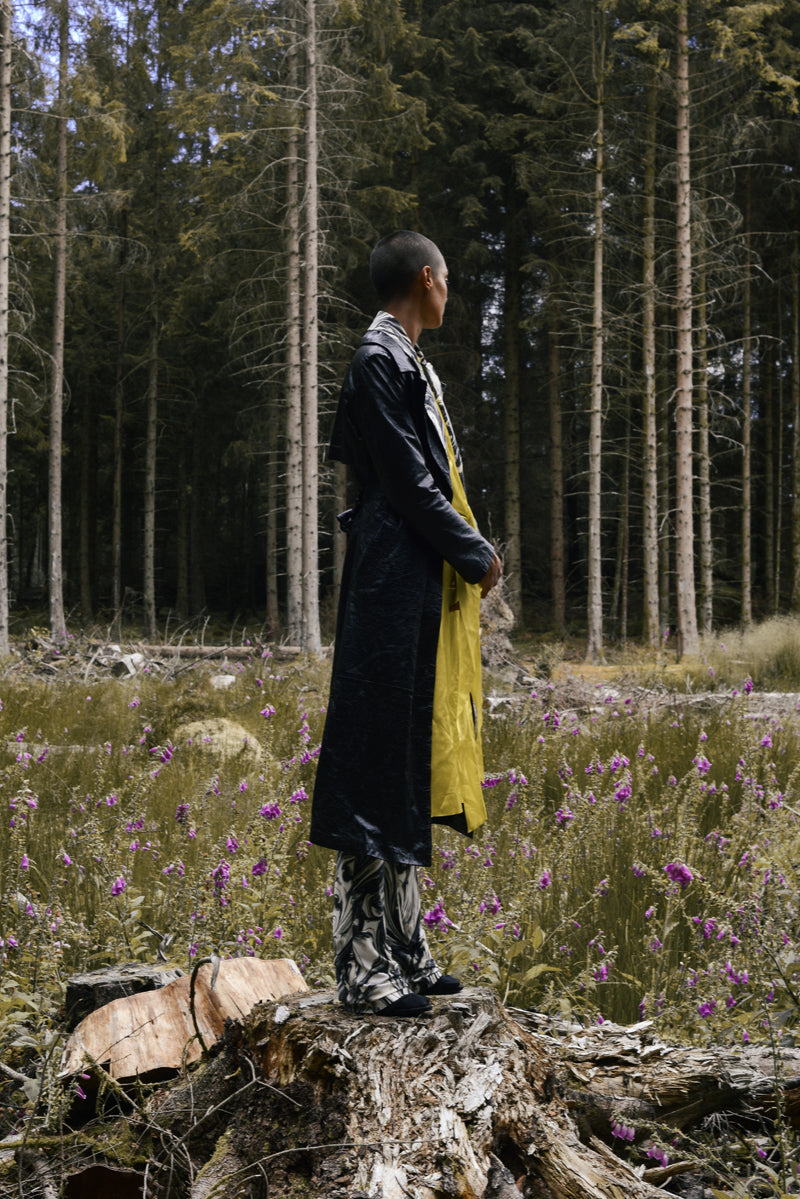 OUR BLACK KARLA COAT FEATURED IN ALSO MAGAZINE