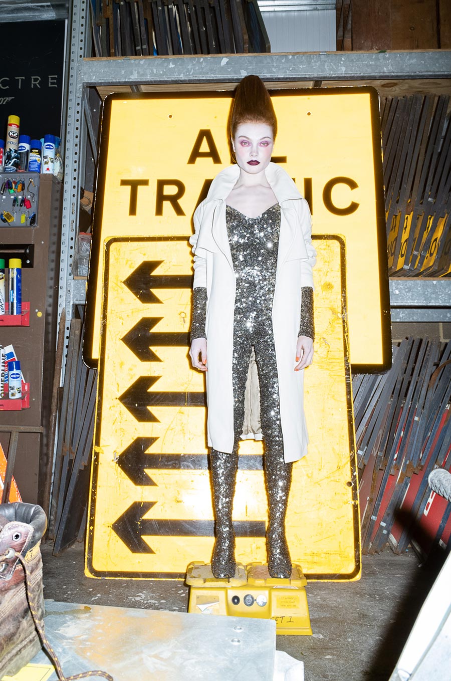 OUR DOMINO TRENCH FEATURED IN CAP 74024'S "The Shiny One" - SKIIM Paris
