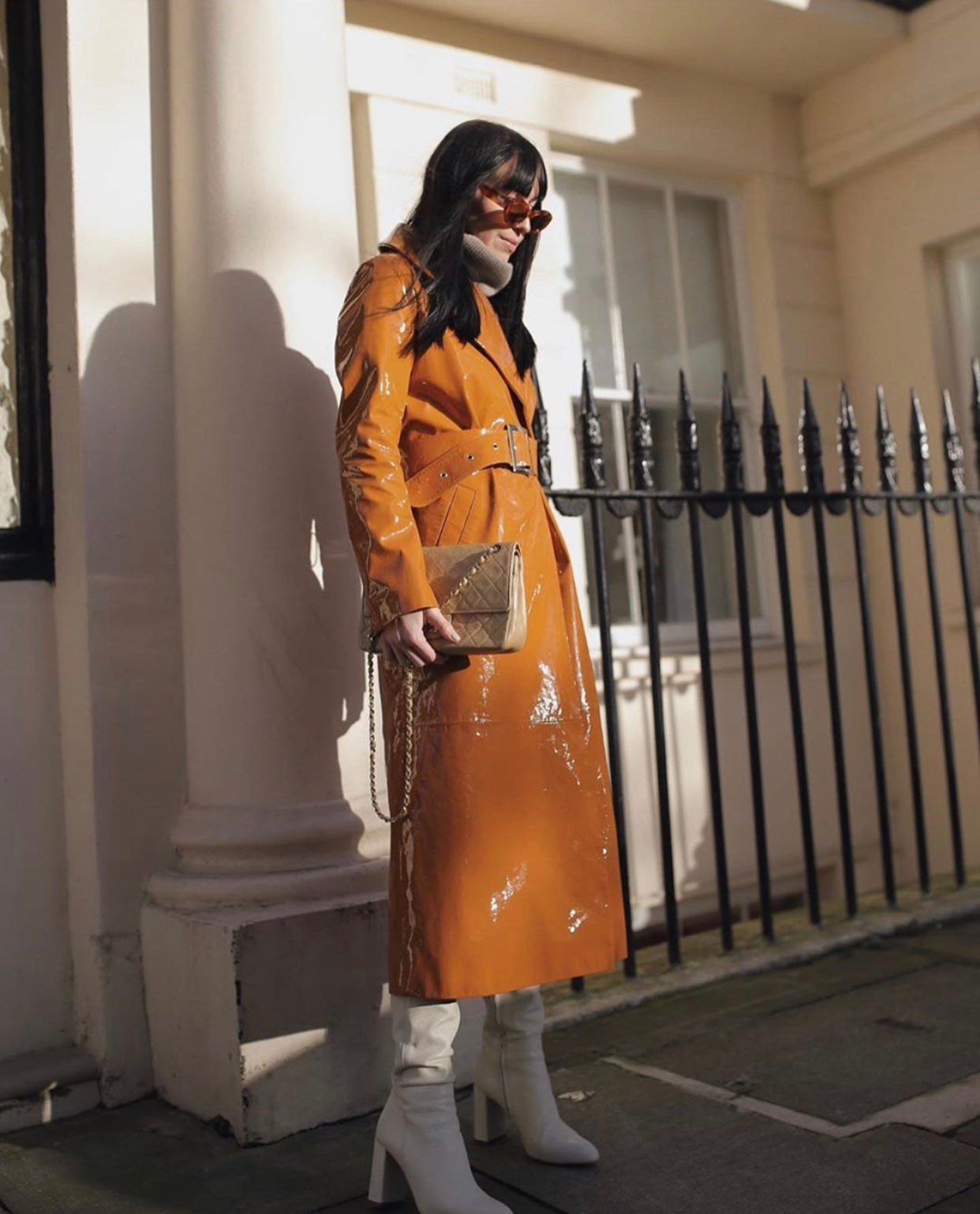 Carina Nicklas in our KARL Trench
