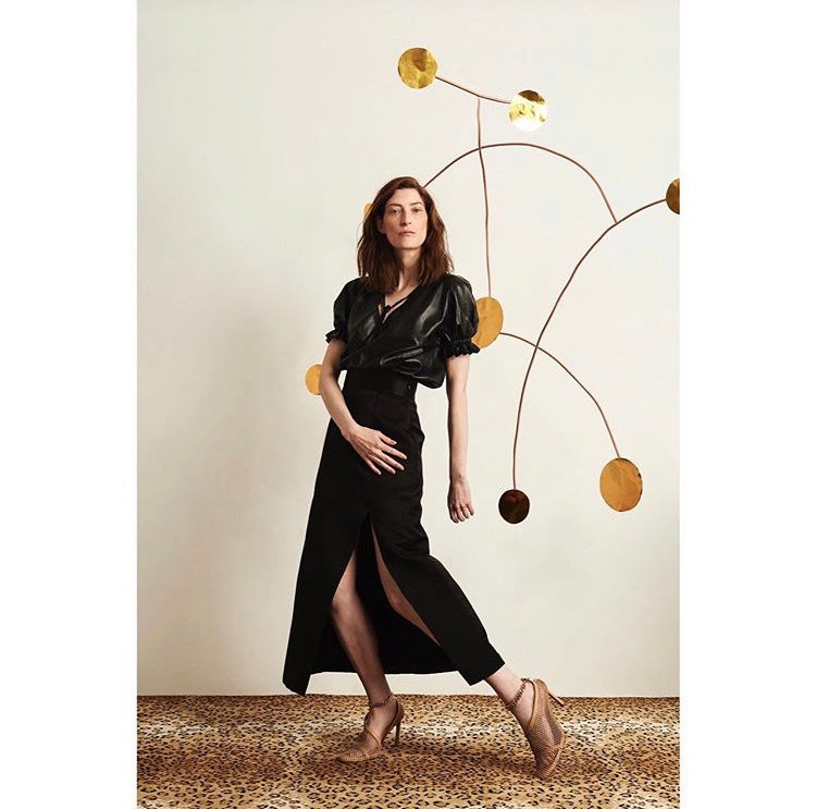 Marie Claire Ukraine featuring our Daniele Gypsy top