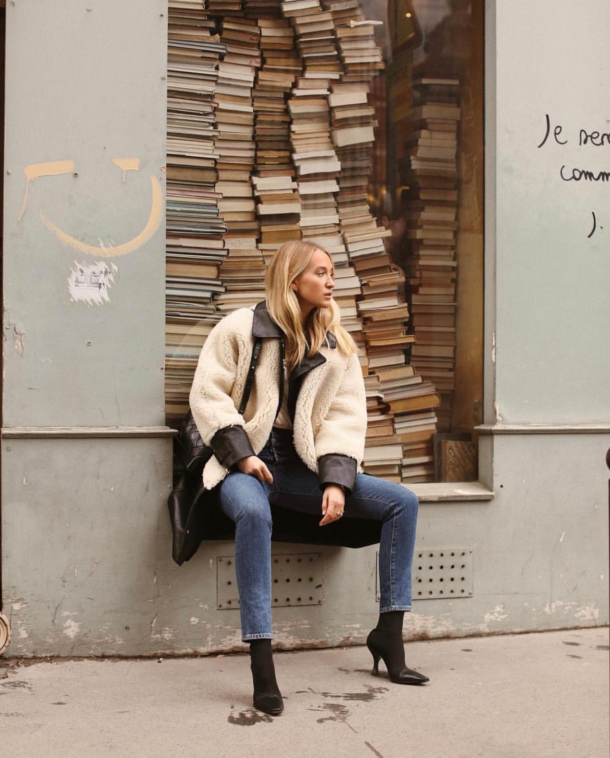Juliane Diesner in our JO Coat - SKIIM Paris