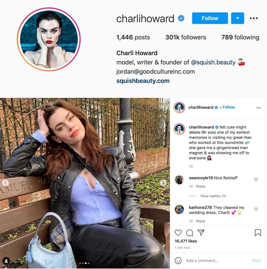 CHARLI HOWARD IN OUR JEAN TROUSER
