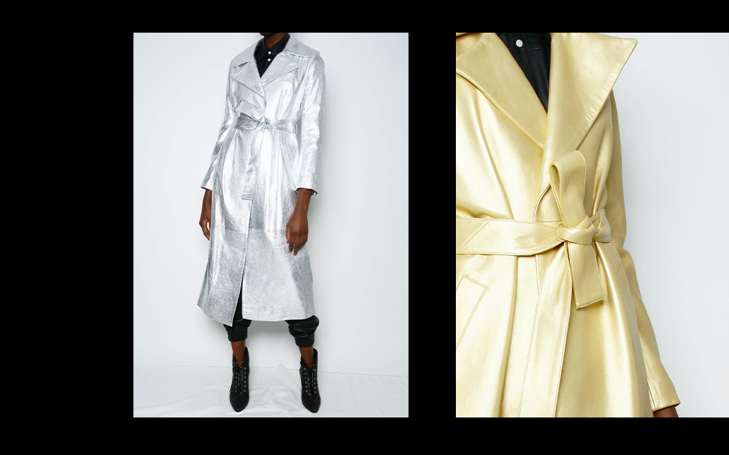 THIS STATEMENT TRENCH IS GOLD. AND SILVER - SKIIM Paris