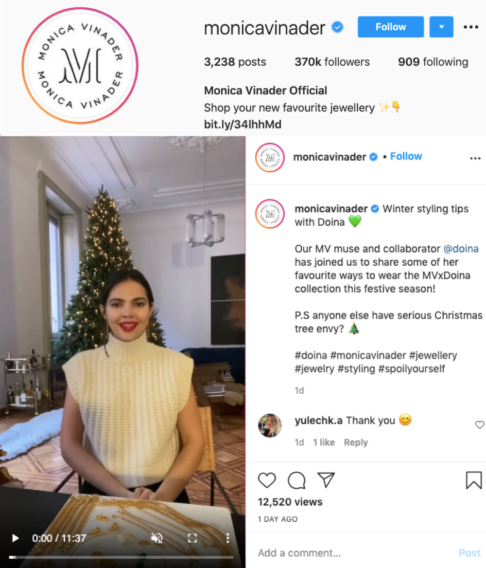 Doina Ciobanu looking fabulous in our Roe Cashmere Vest!