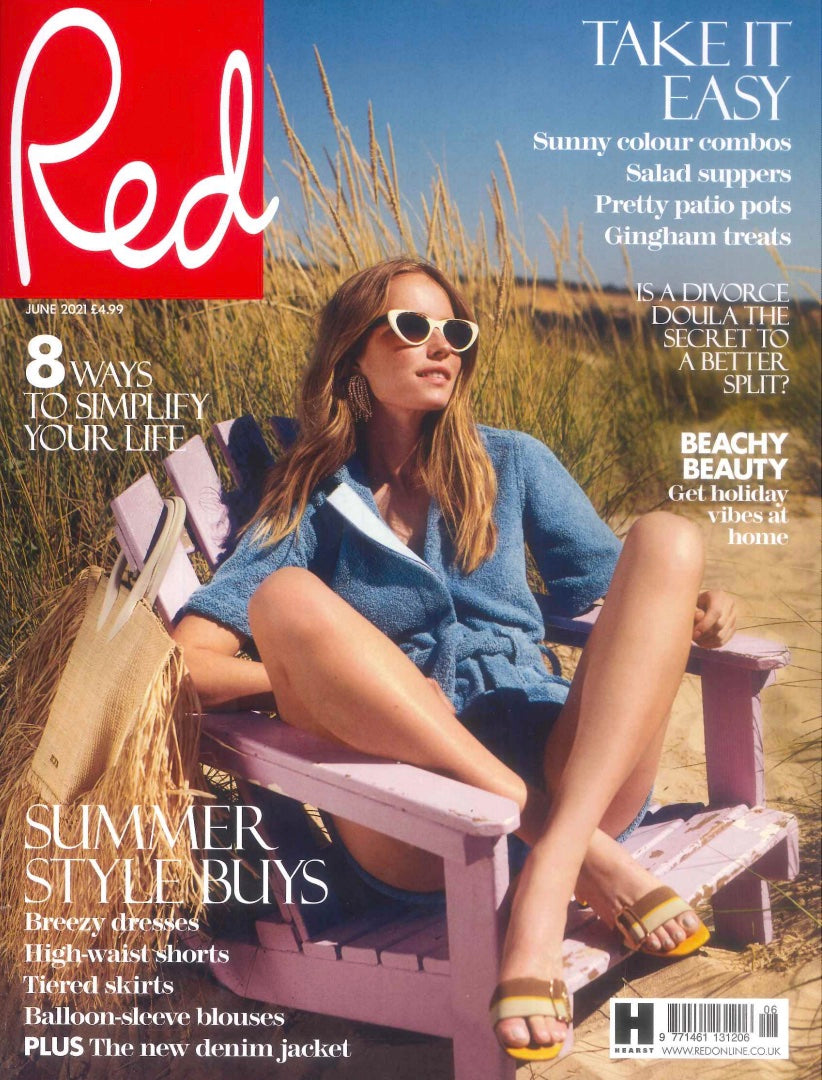 Our Kiara Hat featured in RED Magazine