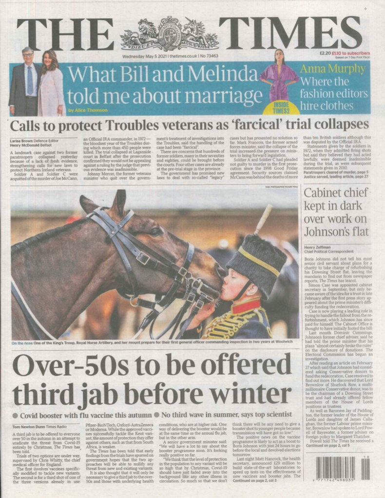 SKIIM featured in The Times Newspaper