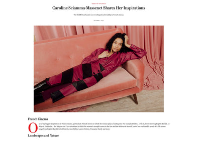 Vanity Fair: Caroline Sciamma-Massenet Shares Her Inspirations
