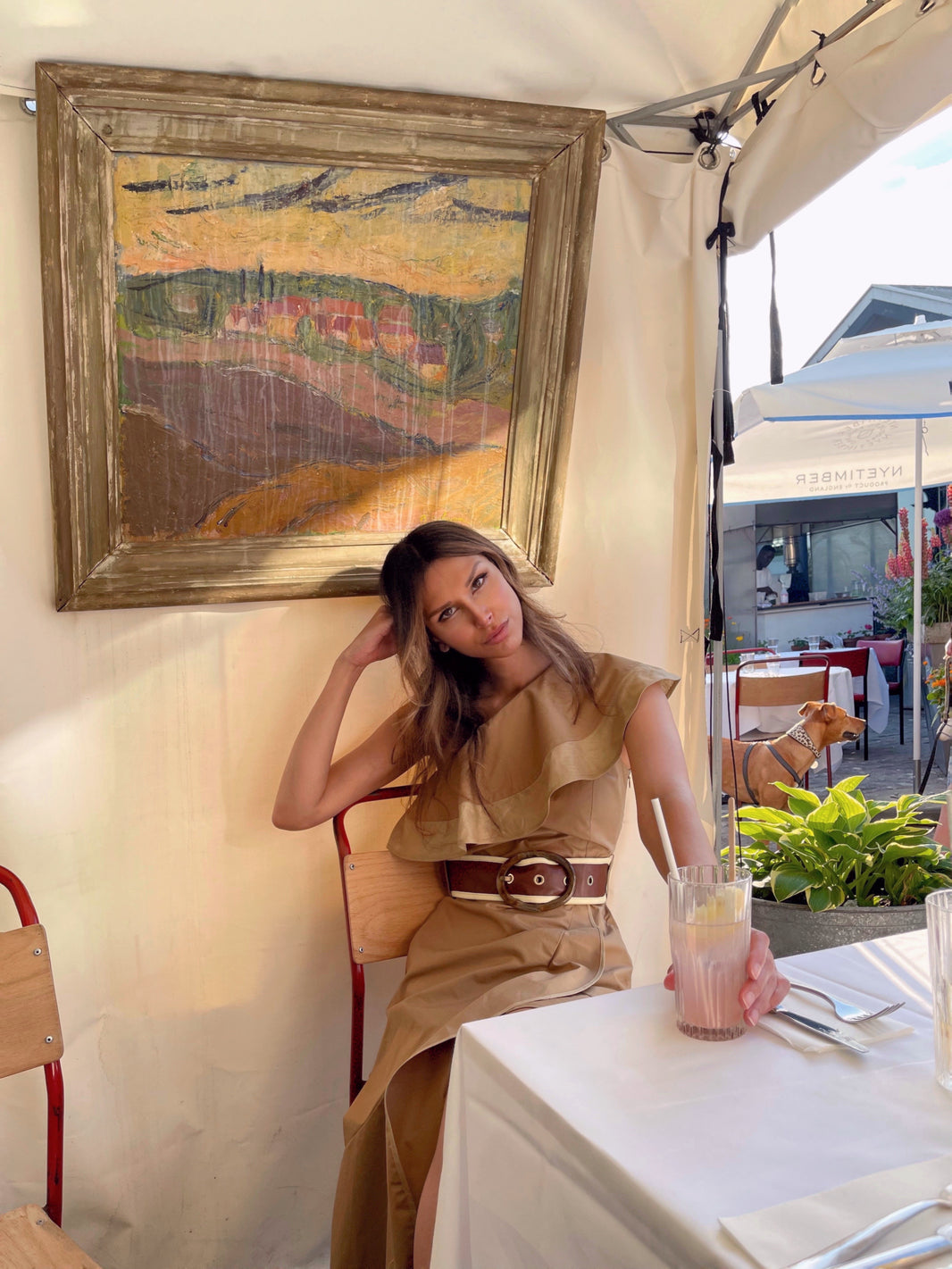 Isabella Charlotta Poppius in our Salma Dress