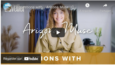 SKIIM PARIS featured in 13 Questions with Arizona Muse by Condé Nast Traveller