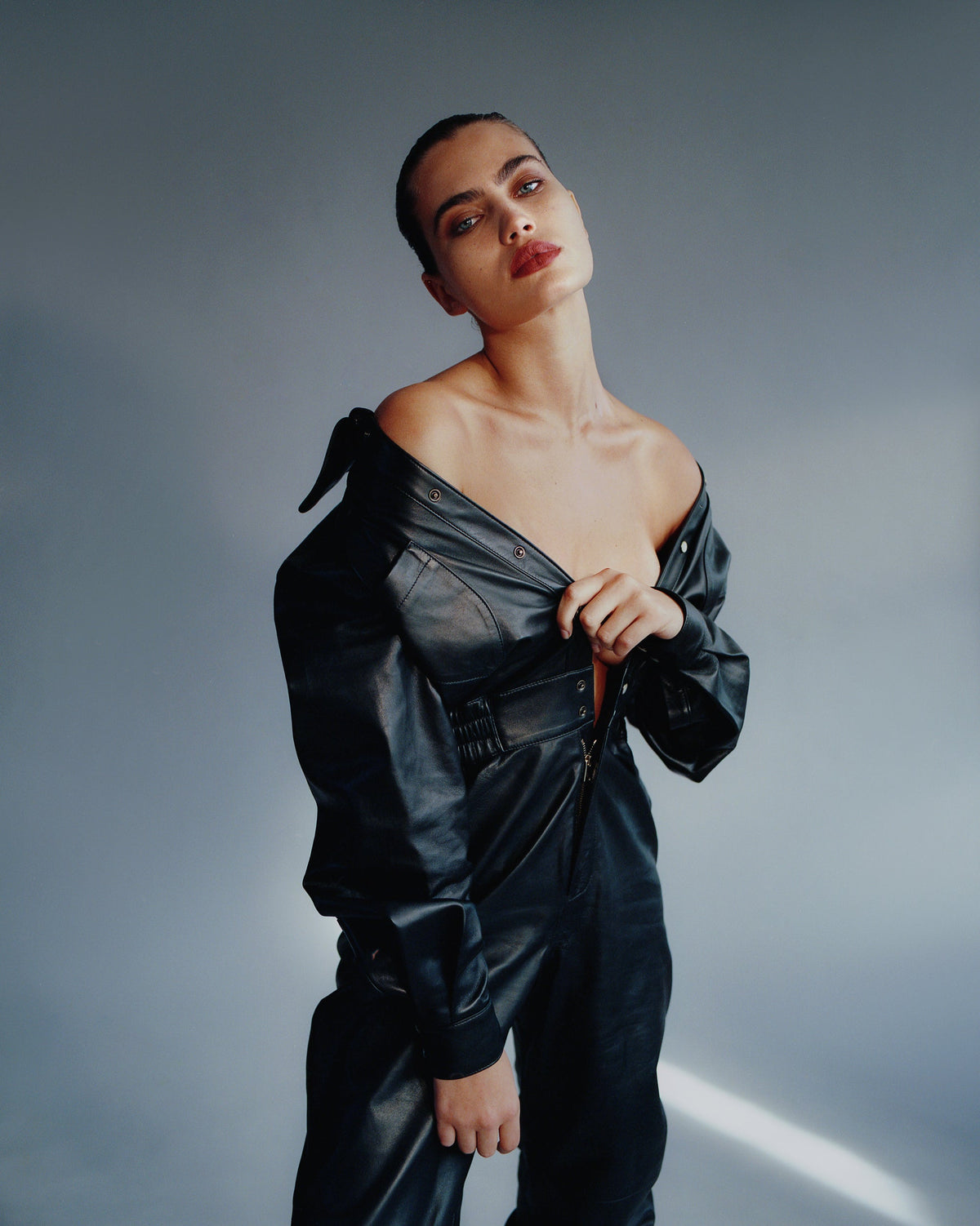OUR NICO JUMPSUIT AND IMOGEN LACE UP SHOT BY TOM O'NEILL - SKIIM Paris