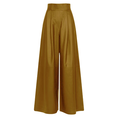 Elegant AMANDA plus size checkered fabric trousers (17002 / THA1047) -  Agrafka