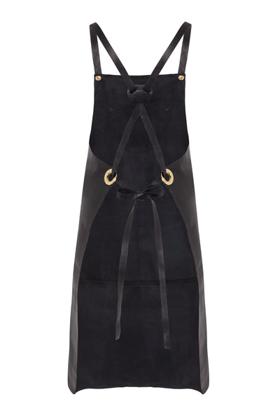 Leather Apron - Black/Brown SKIIM Paris Leather Apron - Black/Brown SKIIM Paris