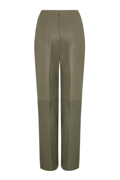 Francoise BELL BOTTOM TROUSER- KHAKI