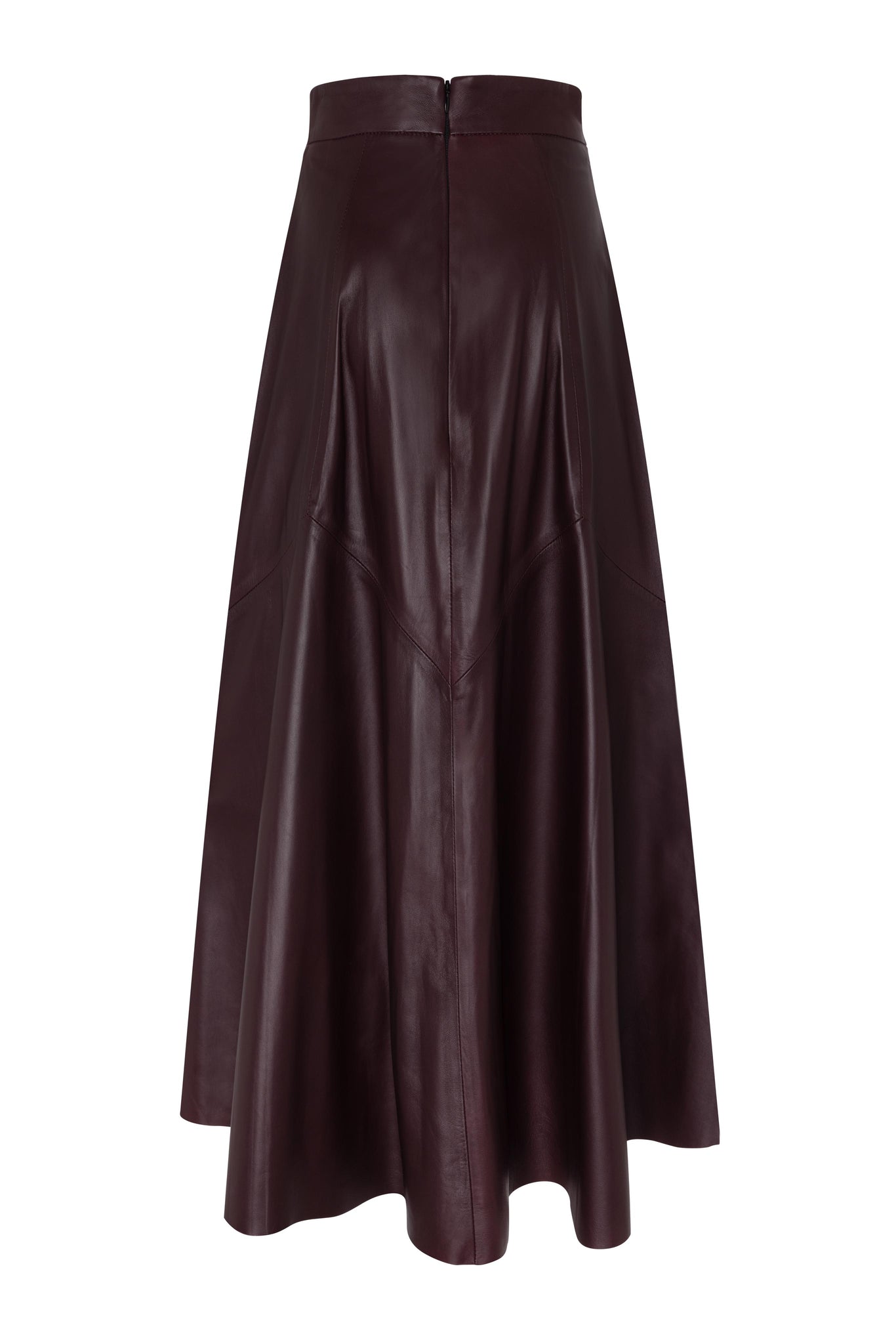 Max LEATHER MAXI - GRAPE