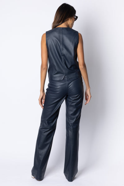 Francoise BELL BOTTOM TROUSER- NAVY