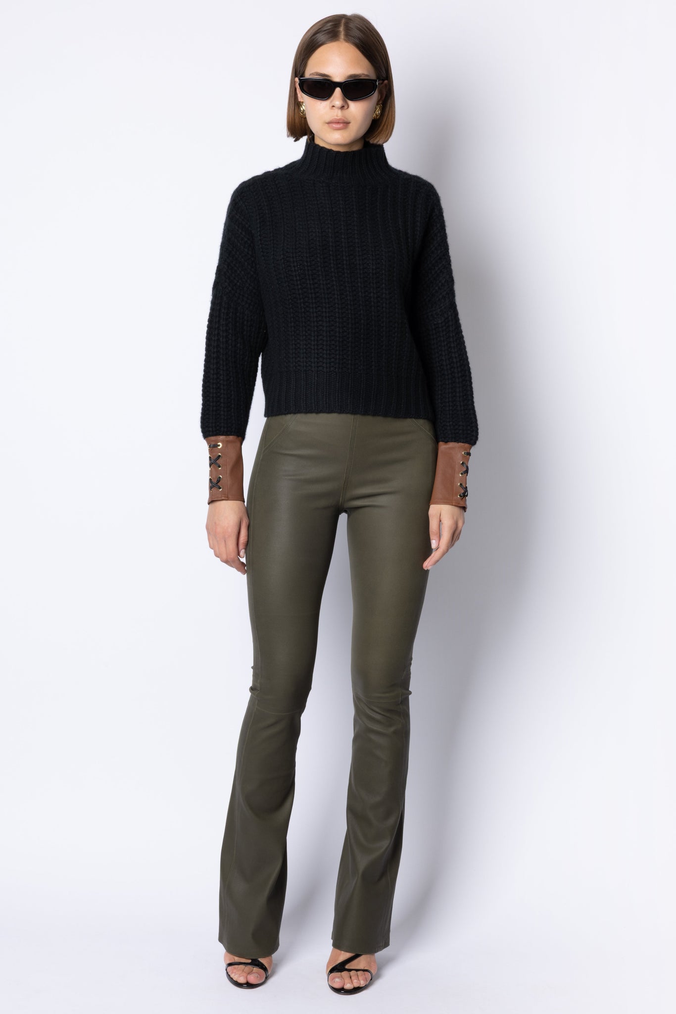Brigitta SUEDE - KHAKI