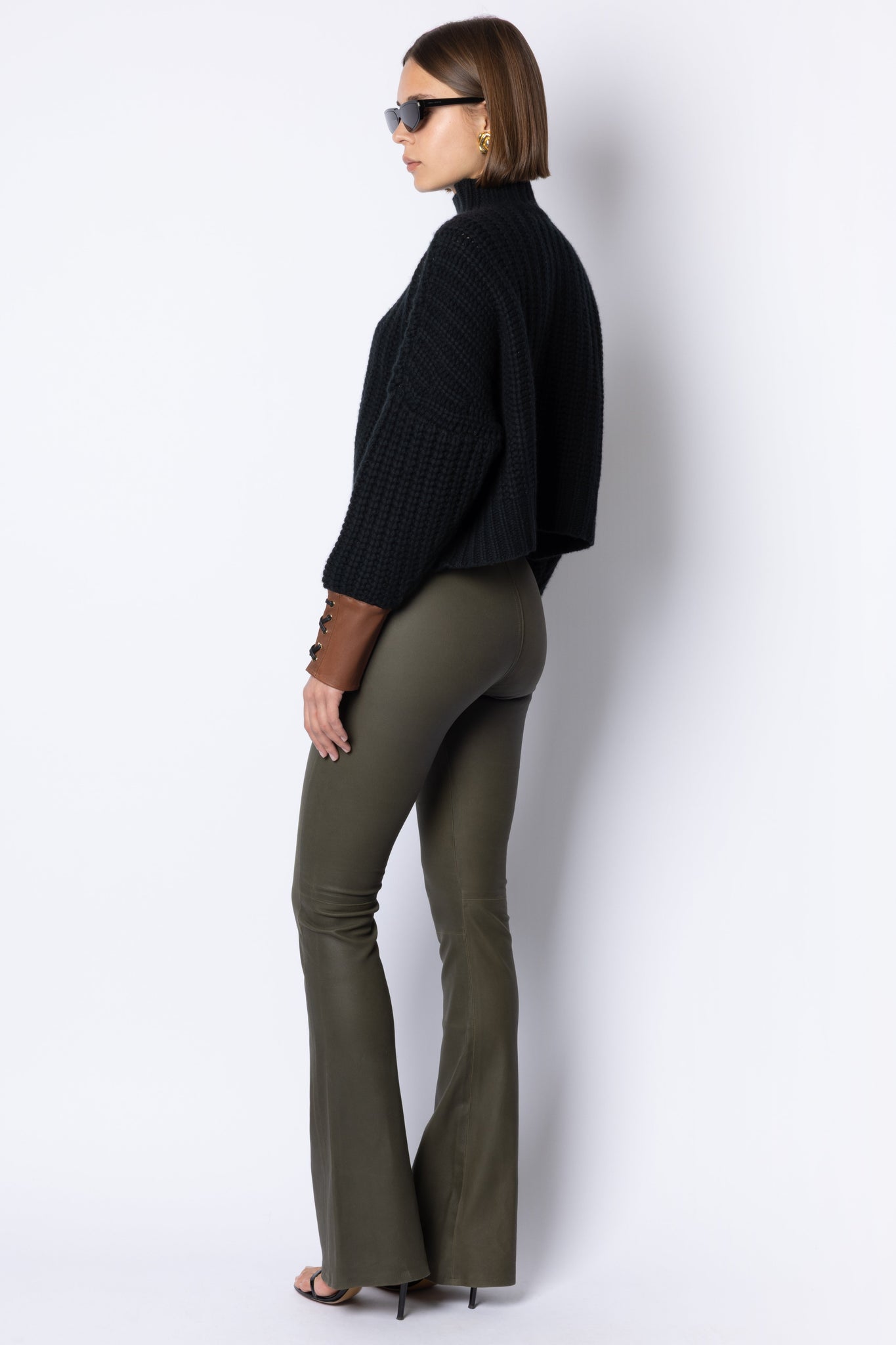 Brigitta SUEDE - KHAKI