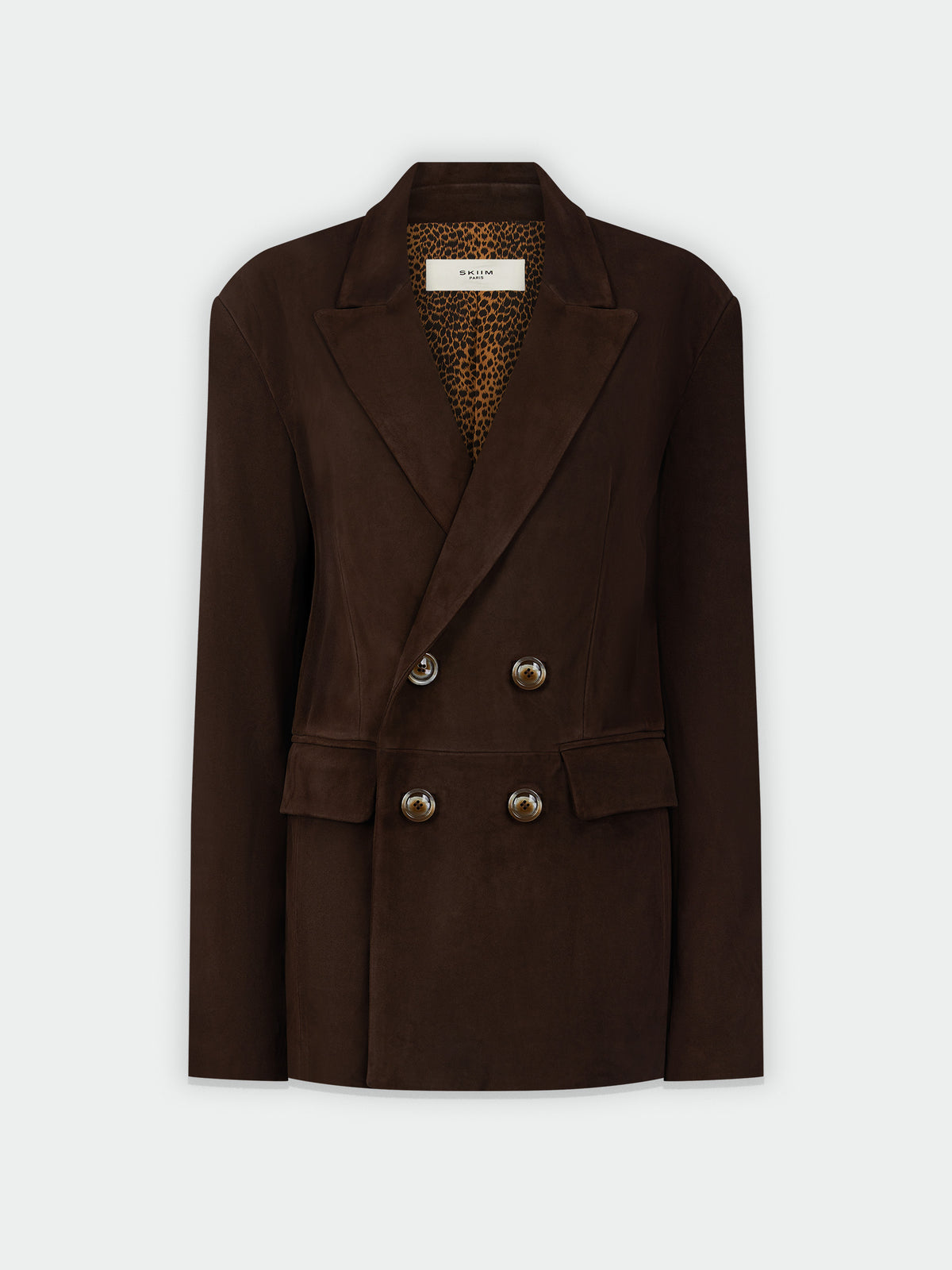 Brown Suede Blazer