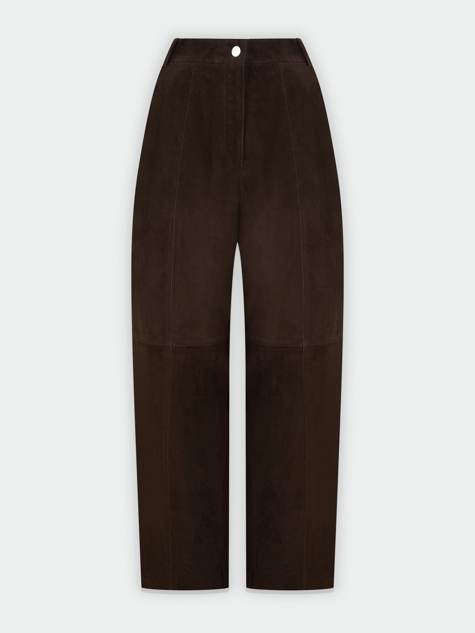 Brown Suede Trousers