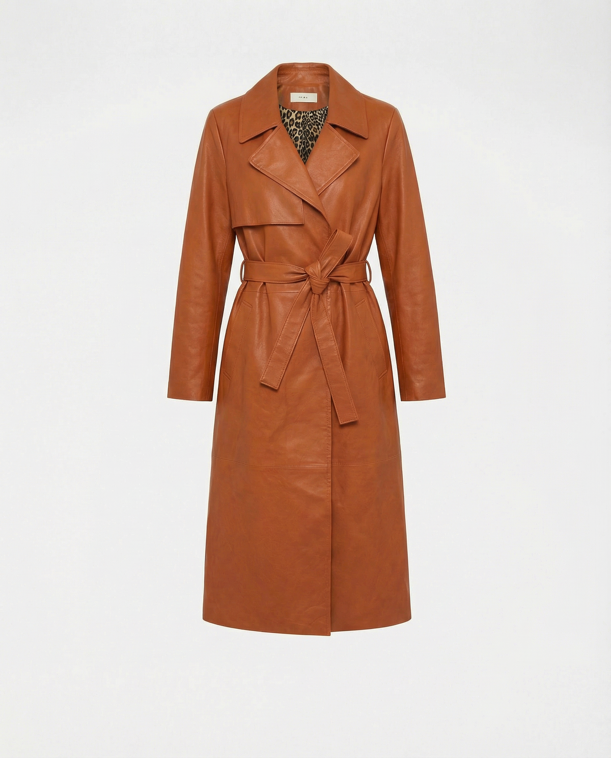 Karla Leather Trench Coat - SKIIM Paris