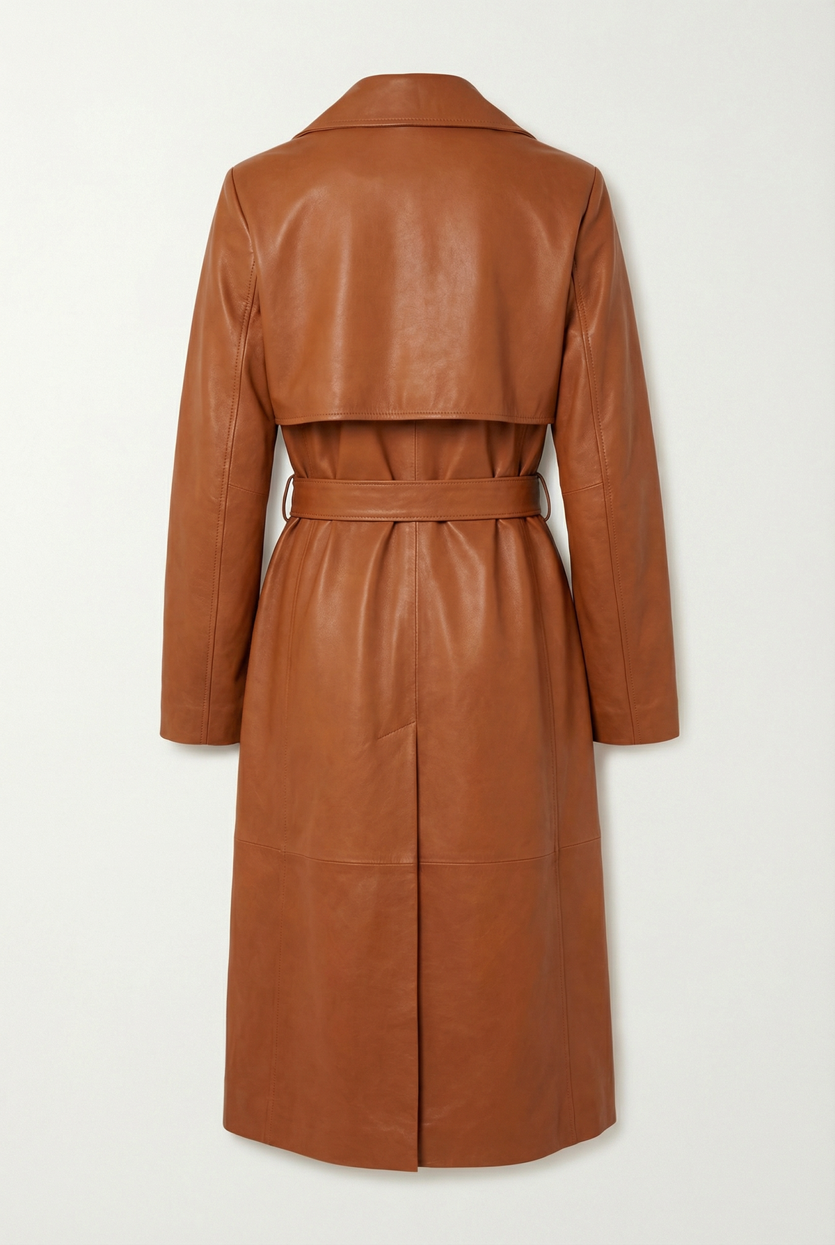 Karla Leather Trench Coat - SKIIM Paris