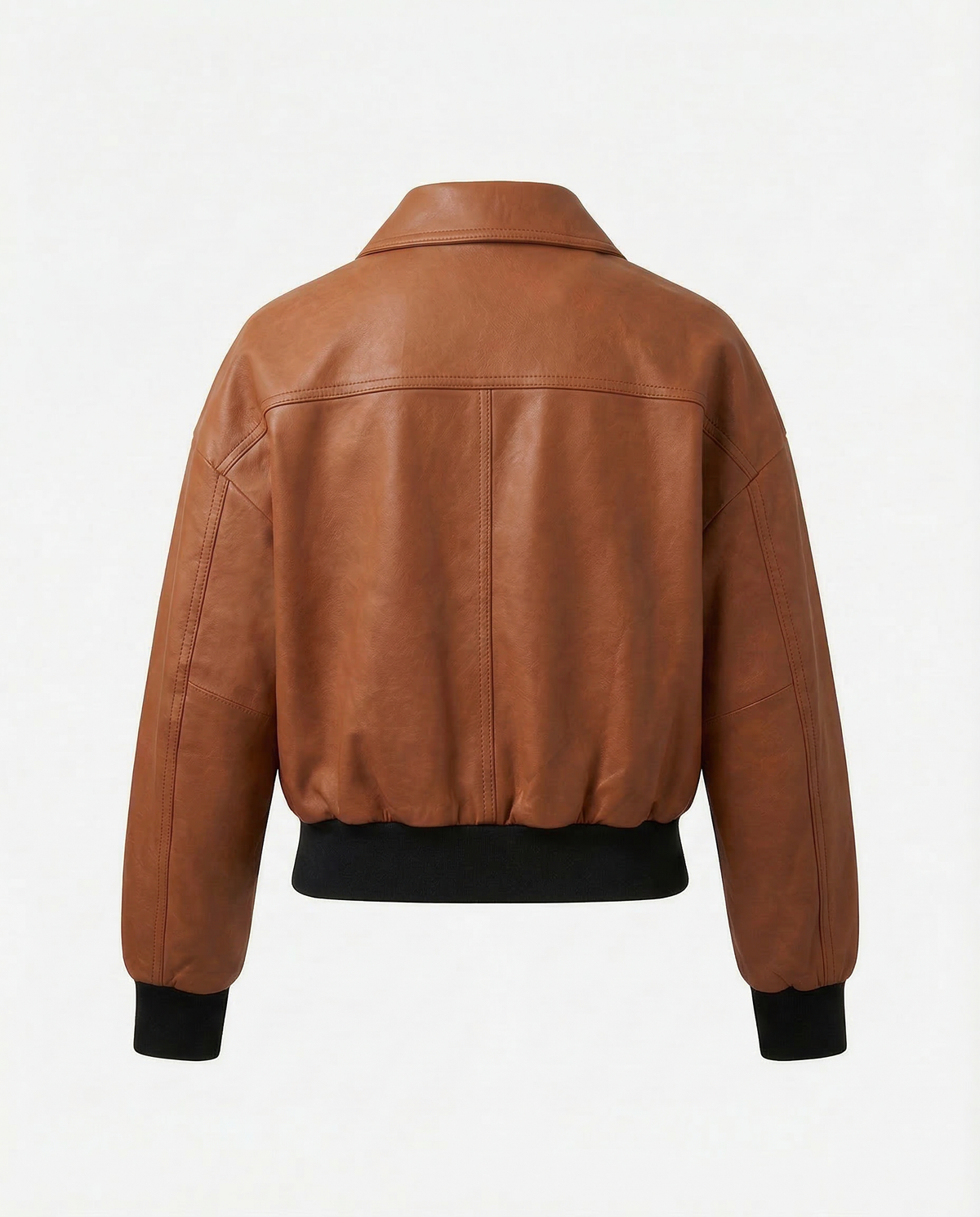 Sarah Leather Bomber Jacket - SKIIM Paris