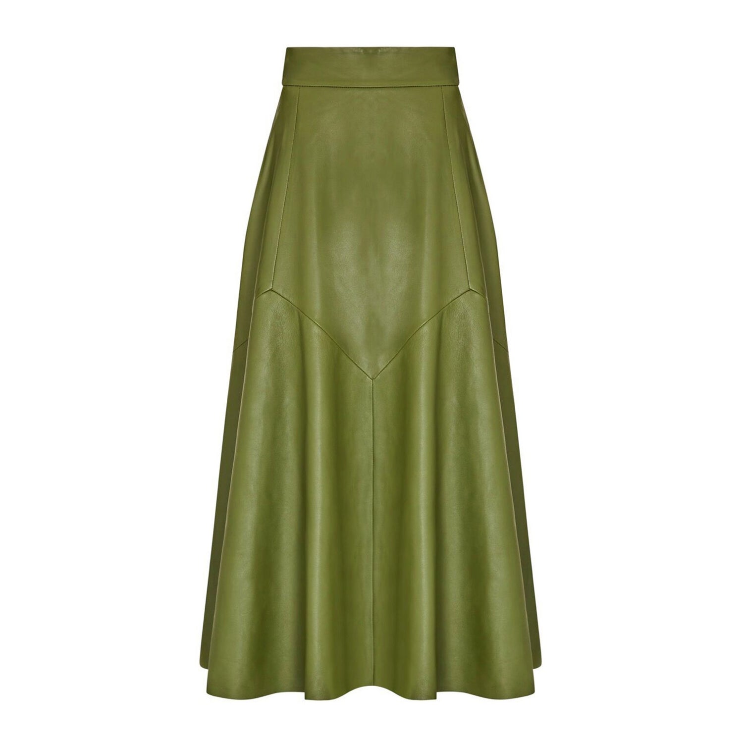 Max LEATHER MAXI - MOSS