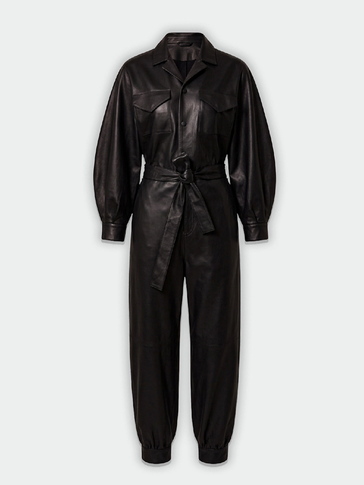 Ophelia Leather Jumpsuit