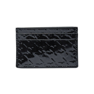 Dallas HT LEATHER CARD HOLDER - BLACK One Size